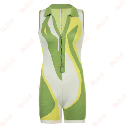 green bodysuit straight jumpsuit high waist